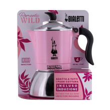 Bialetti 6586 Moka pot 0.15 L Black, Pink, Silver