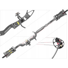 Poe Lang Rex Quad skriemulio lankas - (CO-029B) Juodas