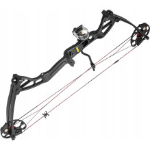 Poe Lang Rex Quad pulley bow - (CO-029B) Black