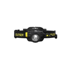 Headlamp Ledlenser H7R WORK, black and yellow