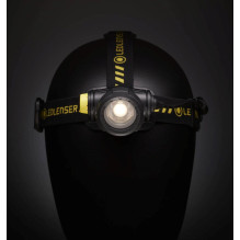 Headlamp Ledlenser H7R WORK, black and yellow