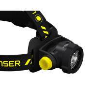 Headlamp Ledlenser H7R WORK, black and yellow