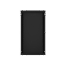 Lanberg WF01-6422-10B rack cabinet 22U Wall mounted rack Black