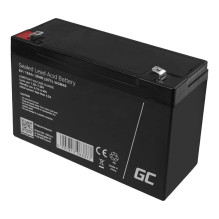 Maintenance-free AGM VRLA Battery Green Cell AGM40 6V 15Ah (for alarm system, cash register, toy)