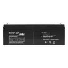 Maintenance-free AGM VRLA Green Cell AGM18 12V 2.3Ah Battery (for alarm system, cash register, toy)