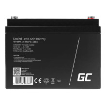 Maintenance-free AGM VRLA Green Cell AGM55 12V 28Ah Battery (for scooter, boat, wheelchair, toy, camper)