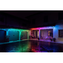 INTELLIGENT LED ICICLES TWINKLY 190 RGB 5X0.7M