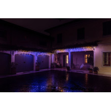 INTELLIGENT LED ICICLES TWINKLY 190 RGB 5X0.7M