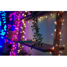 INTELLIGENT LED ICICLES TWINKLY 190 RGB 5X0.7M