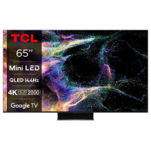 TCL C84 Series 65C845 TV 165.1 cm (65&quot;) 4K Ultra HD Smart TV Wi-Fi Black 2000 cd / m²