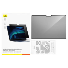 Screen Protector Baseus Magic Drawing for MacBook Pro 14&quot; (2021 / 2023) + cleaning kit (clear)