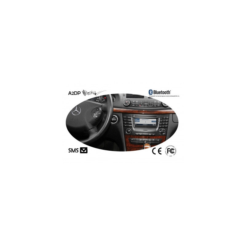 Fiscon Bluetooth laisvų rankų įrangos rinkinys, skirtas Mercedes Audio 20 Aps ir Comand 50