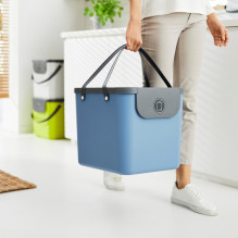 ROTHO Albula Horizon Blue - atliekų rūšiavimo konteineris - 40l