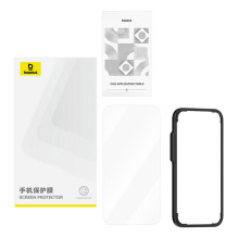 Baseus privacy tempered glass Superior HD for iP 11Pro Max / XS Max +cleaning kit and EasyStick