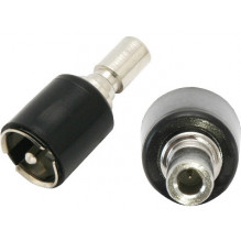 Din antenna adapter for Chevrolet, Chrysler, Ford, Opel ISO angled (short)
