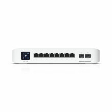 Jungiklis, UBIQUITI, USW-PRO-8-POE, L3 tipas, 2xSFP+, 8xRJ45, PoE+ prievadai 8, 120 vatų, USW-PRO-8-POE