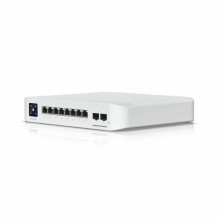 Jungiklis, UBIQUITI, USW-PRO-8-POE, L3 tipas, 2xSFP+, 8xRJ45, PoE+ prievadai 8, 120 vatų, USW-PRO-8-POE