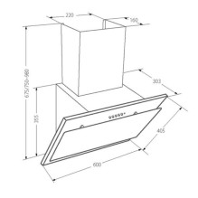 Akpo WK-4 Juno Eco 60 Wall-mounted White