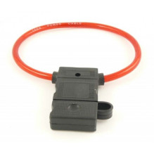 Blade fuse holder with cable