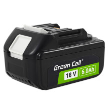 Green Cell Akku BL1860 für Makita LXT 18V 6Ah Elektrowerkzeuge