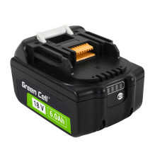 Green Cell Akku BL1860 für Makita LXT 18V 6Ah Elektrowerkzeuge