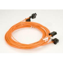 Dension foa1po1 fiber optic extension cable for porsche cayenne