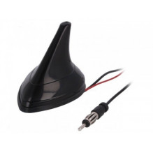 Shark AM, FM universali antena su +12vdc stiprintuvu