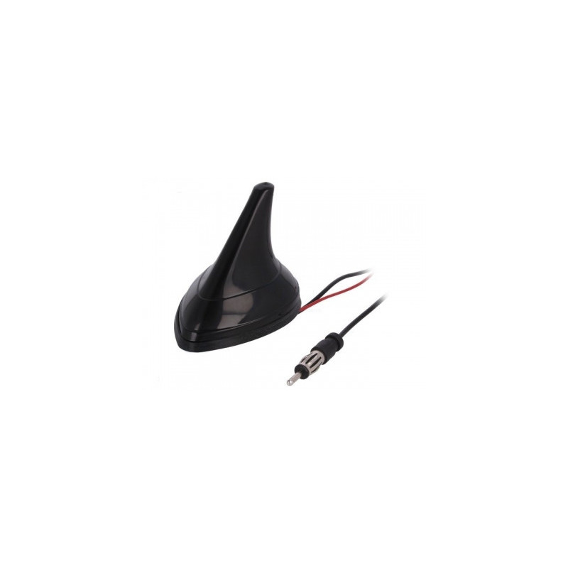 Shark AM, FM universal antenna with +12vdc amplifier