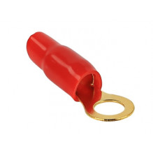 Žiedinis gnybtas 10 mm² / d 15,0 mm / d 8,4 mm raudonas