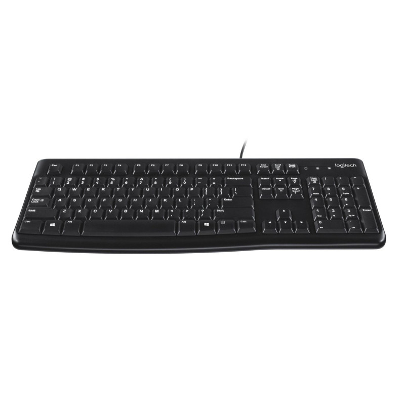 „Logitech K120 US“ juodos spalvos išdėstymas (920-002479)