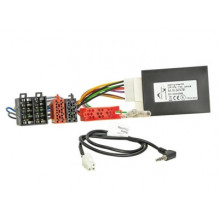 Adapter do sterowania z kierownicy alfa romeo/ citroen/ iveco/ fiat iso/ mini-iso radio pioneer