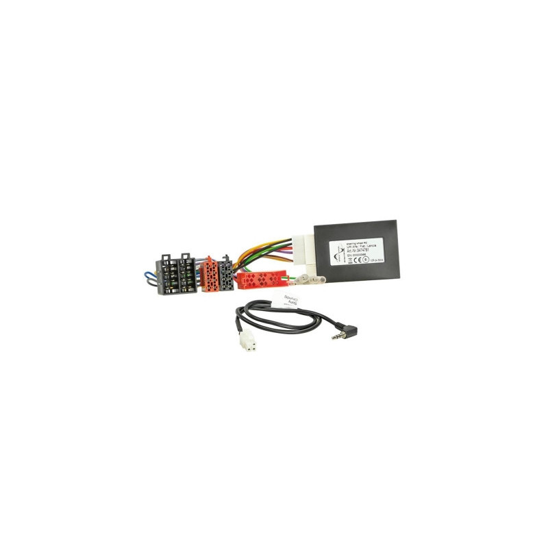 Adapter do sterowania z kierownicy alfa romeo/ citroen/ iveco/ fiat iso/ mini-iso radio pioneer