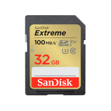 SanDisk Extreme PLUS 32GB SDHC Memory Card + 2 years RescuePRO Deluxe up to 100MB/ s & 60MB/ s Read/ Write speeds, UHS-I