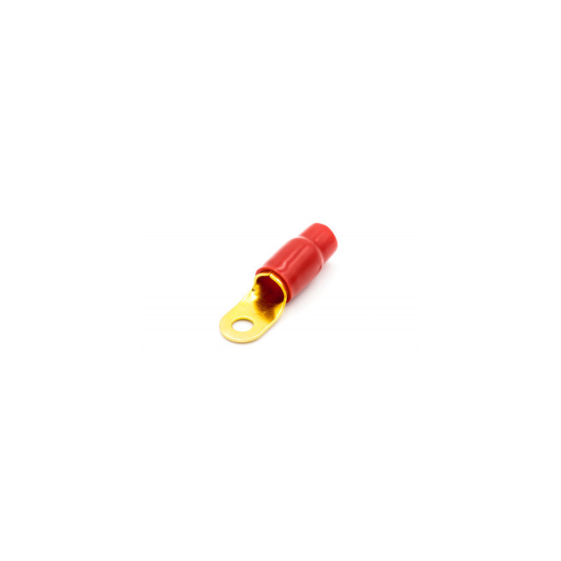 Žiedinis gnybtas 50mm² / d 8,4 mm raudonas