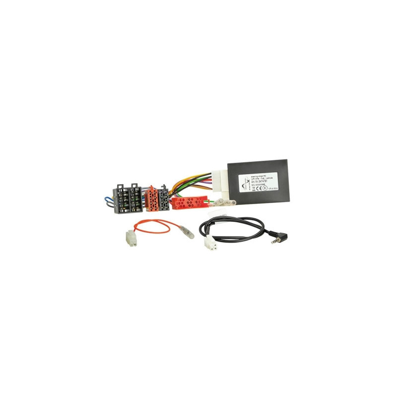 Adapter do sterowania z kierownicy alfa romeo/ citroen/ iveco/ fiat iso/ mini-iso radio jvc