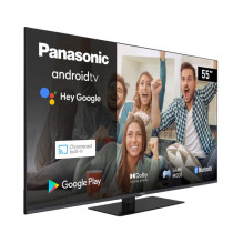 Televizorius, PANASONIC, 55&quot;, 4K / Smart, 3840x2160, belaidis LAN, Bluetooth, Android TV, TX-55LX650E