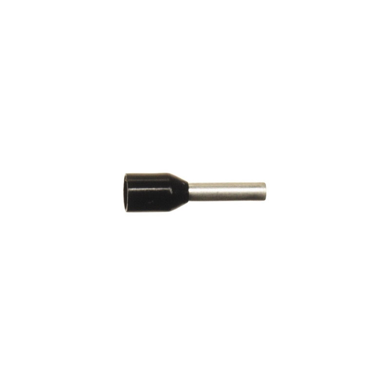 Insulated ferrule terminal 1.5 mm², black