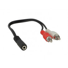 Przewód jack 3,5 mm rca 20...