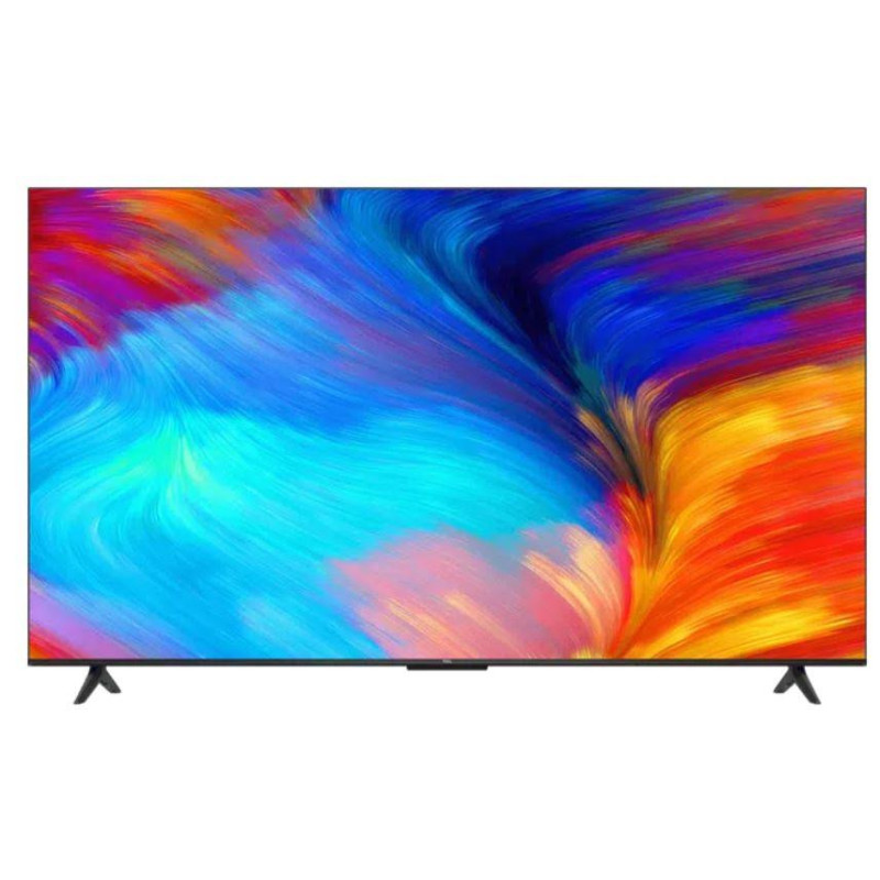 TV Set, TCL, 43&quot;, 4K / Smart, 3840x2160, Wireless LAN, Bluetooth, Google TV, Black, 43P637