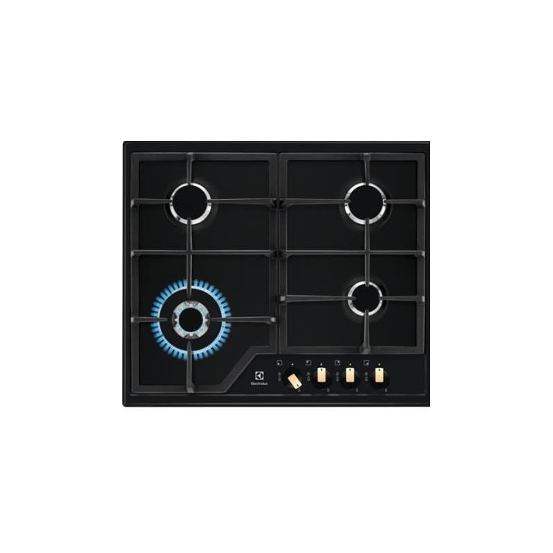 Electrolux EGS6436RK Black Built-in Gas 4 zone(s)