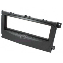 Radio frame for Ford Focus, Mondeo, S-Max 2007 - glossy black
