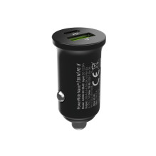 Green Cell GC CADM-GC-38AC - USB-Ladegeraet 38 W 1x USB-C USB-A schwarz Flashlight, GPS, Headphones, Mobile phone, Navig