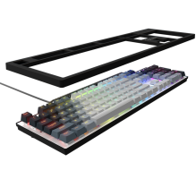 LORGAR Azar 514, Wired mechanical gaming keyboard, RGB backlight, 1680000 colour variations, 18 modes, keys number: 104,