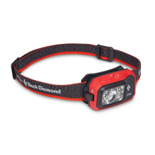 Black Diamond Storm 450 Black, Red Headband flashlight