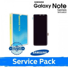 Ekranas skirtas Samsung N975 Note 10 Plus juodas (Service Pack) (NF version)