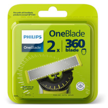 „Philips Norelco OneBlade OneBlade 360 ​​QP420 / 50“ pakaitinis peilis, 2 pak.