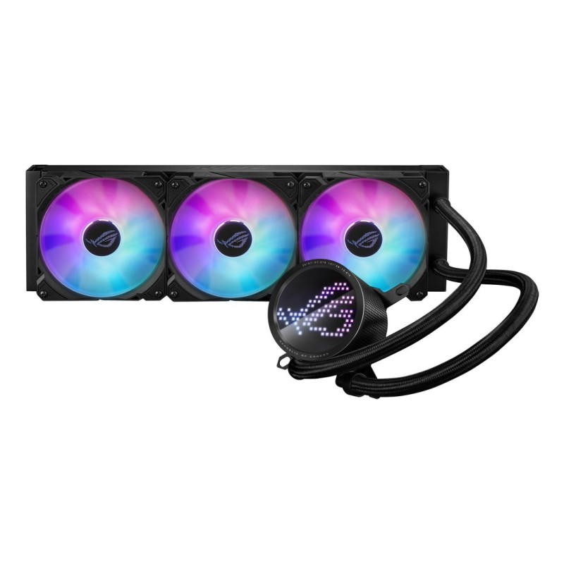 ASUS ROG Ryuo III 360 ARGB Processor Liquid cooling kit 12 cm Black