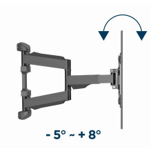 Gembird WM-75ST-01 TV mount 190.5 cm (75&quot;) Black