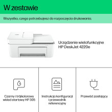 HP DeskJet 4220e All-in-One Printer Thermal inkjet A4 4800 x 1200 DPI 8.5 ppm Wi-Fi