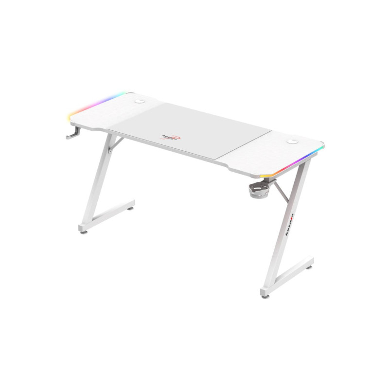 Huzaro Hero 3.3 White RGB - gaming table